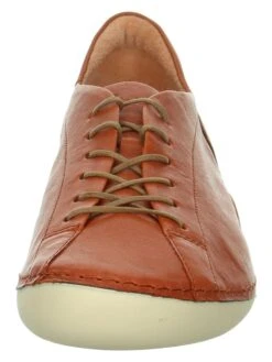 Think! Leren Veterschoenen "Kapsl" Oranje -Gstar Kleding Winkel think leren veterschoenen kapsl oranje 2