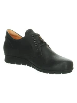 Think! Leren Veterschoenen "Menscha" Zwart -Gstar Kleding Winkel think leren veterschoenen menscha zwart 1