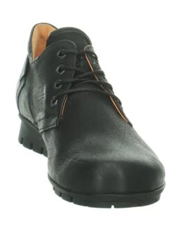 Think! Leren Veterschoenen "Menscha" Zwart -Gstar Kleding Winkel think leren veterschoenen menscha zwart 2