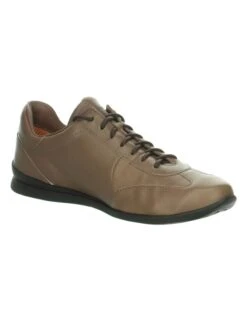Think! Leren Veterschoenen "Spuat" Taupe -Gstar Kleding Winkel think leren veterschoenen spuat taupe 1
