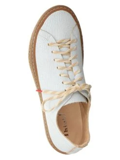 Think! Leren Veterschoenen "Tjub" Wit -Gstar Kleding Winkel think leren veterschoenen tjub wit 4