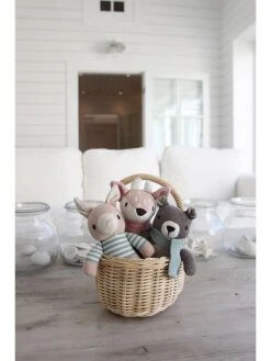 Gebreid Knuffeldier "Hert Fearne" - Vanaf 12 Maanden -Gstar Kleding Winkel threadbear gebreid knuffeldier hert fearne vanaf 12 maanden 1