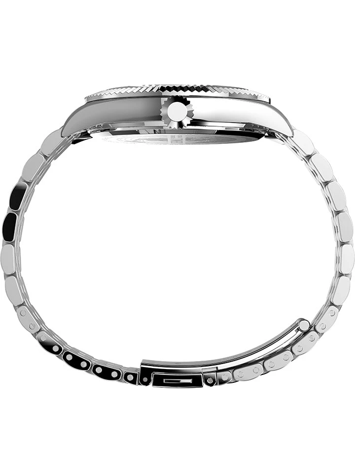 TIMEX Kwartshorloge "Waterbury" Zilverkleurig 4 TIMEX Kwartshorloge "Waterbury" Zilverkleurig - Afbeelding 2