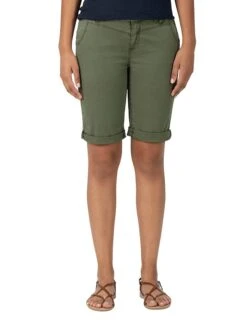 TIMEZONE Bermuda "Nali" Kaki -Gstar Kleding Winkel timezone bermuda nali kaki 1