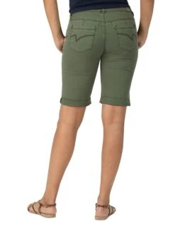 TIMEZONE Bermuda "Nali" Kaki -Gstar Kleding Winkel timezone bermuda nali kaki 2