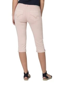 TIMEZONE Capribroek "Dashni" Lichtroze -Gstar Kleding Winkel timezone capribroek dashni lichtroze 3