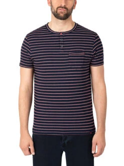 TIMEZONE Shirt Rood/donkerblauw -Gstar Kleding Winkel timezone shirt rood donkerblauw 2