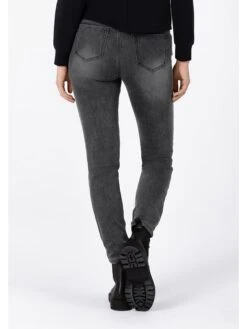 TIMEZONE Spijkerbroek "Aleena" - Slim Fit - Antraciet -Gstar Kleding Winkel timezone spijkerbroek aleena slim fit antraciet 3