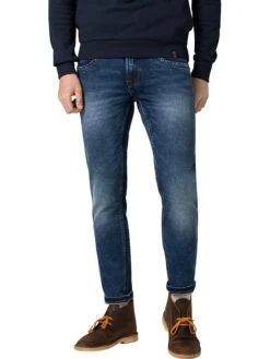 TIMEZONE Spijkerbroek "Costello" - Slim Fit - Blauw -Gstar Kleding Winkel timezone spijkerbroek costello slim fit blauw 2