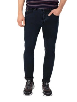 TIMEZONE Spijkerbroek "Dwyane" - Slim Fit - Donkerblauw -Gstar Kleding Winkel timezone spijkerbroek dwyane slim fit donkerblauw 2
