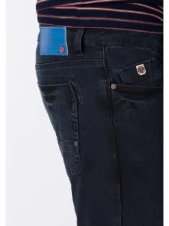 TIMEZONE Spijkerbroek "Dwyane" - Slim Fit - Donkerblauw -Gstar Kleding Winkel timezone spijkerbroek dwyane slim fit donkerblauw 4