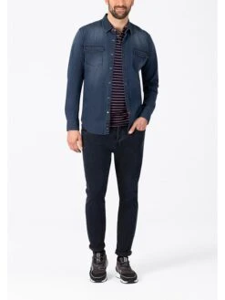 TIMEZONE Spijkerbroek "Dwyane" - Slim Fit - Donkerblauw -Gstar Kleding Winkel timezone spijkerbroek dwyane slim fit donkerblauw 5