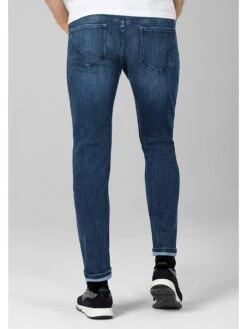 TIMEZONE Spijkerbroek "Eduardo" - Slim Fit - Blauw -Gstar Kleding Winkel timezone spijkerbroek eduardo slim fit blauw 3