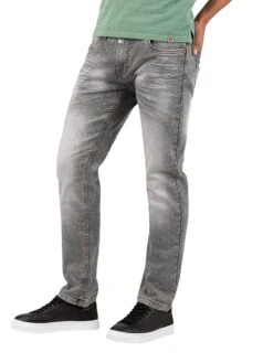 TIMEZONE Spijkerbroek "Eduardo" - Slim Fit - Grijs -Gstar Kleding Winkel timezone spijkerbroek eduardo slim fit grijs 2