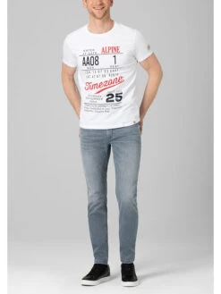 TIMEZONE Spijkerbroek "Eduardo" - Slim Fit - Lichtgrijs -Gstar Kleding Winkel timezone spijkerbroek eduardo slim fit lichtgrijs 5