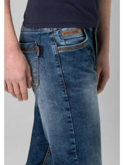 TIMEZONE Spijkerbroek "Edward" - Slim Fit - Blauw -Gstar Kleding Winkel timezone spijkerbroek edward slim fit blauw 4