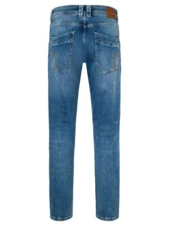 TIMEZONE Spijkerbroek "Eliaz" - Regular Fit - Blauw -Gstar Kleding Winkel timezone spijkerbroek eliaz regular fit blauw 1