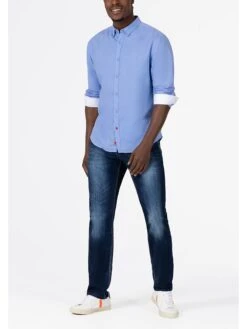 TIMEZONE Spijkerbroek "Eliaz" - Regular Fit - Donkerblauw -Gstar Kleding Winkel timezone spijkerbroek eliaz regular fit donkerblauw 5