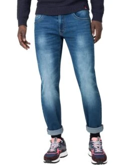 TIMEZONE Spijkerbroek "Gerrit" - Regular Fit - Blauw -Gstar Kleding Winkel timezone spijkerbroek gerrit regular fit blauw 2