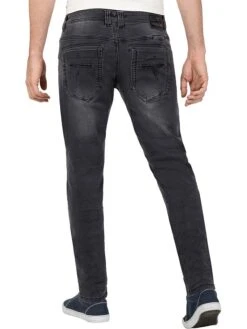 TIMEZONE Spijkerbroek "Gerrit" - Regular Fit - Donkergrijs -Gstar Kleding Winkel timezone spijkerbroek gerrit regular fit donkergrijs 3