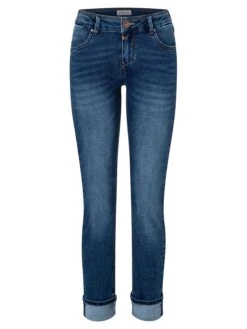 TIMEZONE Spijkerbroek "Marah" - Slim Fit - Donkerblauw -Gstar Kleding Winkel timezone spijkerbroek marah slim fit donkerblauw 4