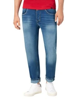 TIMEZONE Spijkerbroek "Matz" - Comfort Fit - Blauw -Gstar Kleding Winkel timezone spijkerbroek matz comfort fit blauw 2