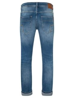 TIMEZONE Spijkerbroek "Scott" - Slim Fit - Blauw -Gstar Kleding Winkel timezone spijkerbroek scott slim fit blauw 1