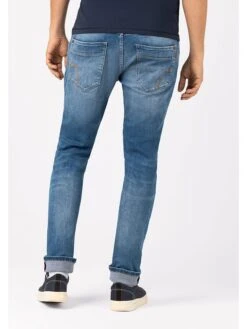TIMEZONE Spijkerbroek "Scott" - Slim Fit - Blauw -Gstar Kleding Winkel timezone spijkerbroek scott slim fit blauw 4