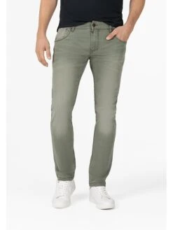 TIMEZONE Spijkerbroek "Scott" - Slim Fit - Groen -Gstar Kleding Winkel timezone spijkerbroek scott slim fit groen 2