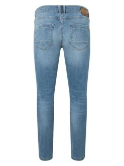 TIMEZONE Spijkerbroek "Scott" - Slim Fit - Lichtblauw -Gstar Kleding Winkel timezone spijkerbroek scott slim fit lichtblauw 1