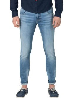 TIMEZONE Spijkerbroek "Scott" - Slim Fit - Lichtblauw -Gstar Kleding Winkel timezone spijkerbroek scott slim fit lichtblauw 2
