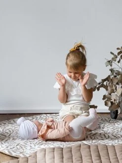 Babymat "Tan" Lichtbruin - Ø 123 Cm 13 Babymat "Tan" Lichtbruin - Ø 123 Cm -Gstar Kleding Winkel toddlekind babymat tan lichtbruin o 123 cm 4