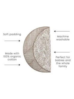 Babymat "Tan" Lichtbruin - Ø 123 Cm 15 Babymat "Tan" Lichtbruin - Ø 123 Cm -Gstar Kleding Winkel toddlekind babymat tan lichtbruin o 123 cm 6