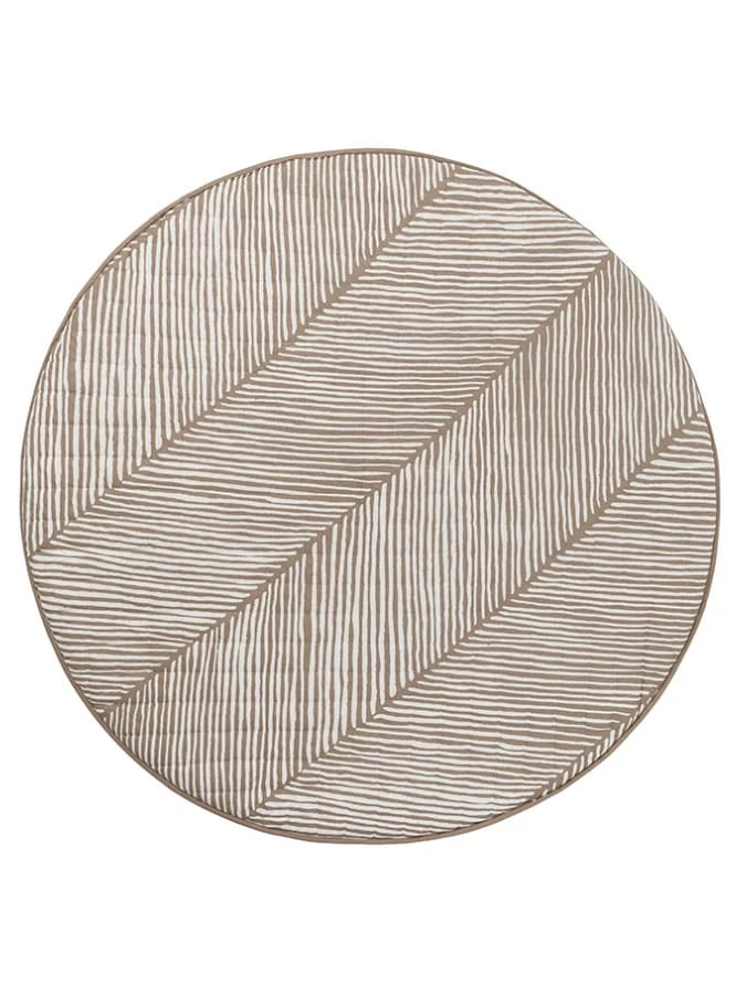 Babymat "Tan" Lichtbruin - Ø 123 Cm 3 Babymat "Tan" Lichtbruin - Ø 123 Cm