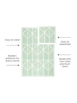 Puzzelmat "Nordic Neo Matcha" Groen - Vanaf De Geboorte -Gstar Kleding Winkel toddlekind puzzelmat nordic neo matcha groen vanaf de geboorte 6