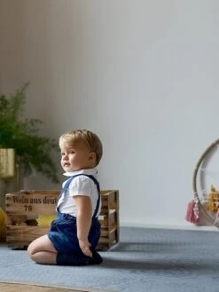 Puzzelmat "Persian Smoke" Blauw - Vanaf De Geboorte -Gstar Kleding Winkel toddlekind puzzelmat persian smoke blauw vanaf de geboorte 3