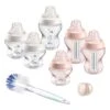 Tommee Tippee 8-delige Babyflessenset Transparant/lichtroze/wit -Gstar Kleding Winkel tommee tippee 8 delige babyflessenset transparant lichtroze wit