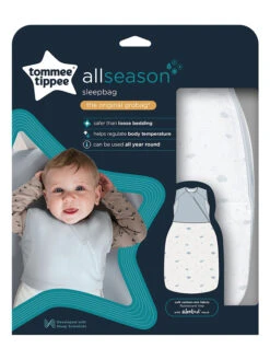 Tommee Tippee Babyslaapzak Wit/lichtblauw -Gstar Kleding Winkel tommee tippee babyslaapzak wit lichtblauw 2