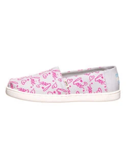Toms Instappers "Classic" Grijs/roze