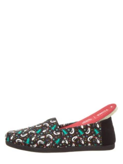 Toms Instappers "Classic" Zwart/meerkleurig -Gstar Kleding Winkel toms instappers classic zwart meerkleurig 5