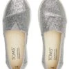 Toms Instappers Zilverkleurig -Gstar Kleding Winkel toms instappers zilverkleurig
