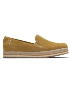 Toms Leren Espadrilles Mosterdgeel -Gstar Kleding Winkel toms leren espadrilles mosterdgeel 1