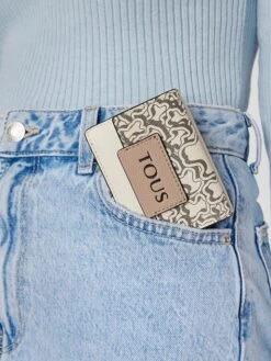 TOUS Portemonnee "Mini Evolution" Beige - (B)10 X (H)8 X (D)4 Cm -Gstar Kleding Winkel tous portemonnee mini evolution beige b 10 x h 8 x d 4 cm 4