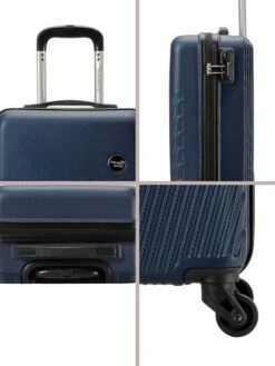 2-delige Hardcase-trolleyset "JFK" Donkerblauw 9 2-delige Hardcase-trolleyset "JFK" Donkerblauw -Gstar Kleding Winkel travel world 2 delige hardcase trolleyset jfk donkerblauw 3