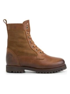 Leren Boots "Ask" Lichtbruin -Gstar Kleding Winkel travelin leren boots ask lichtbruin 1