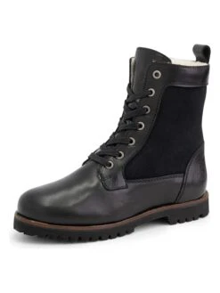 Leren Boots "Ask" Zwart -Gstar Kleding Winkel travelin leren boots ask zwart 3