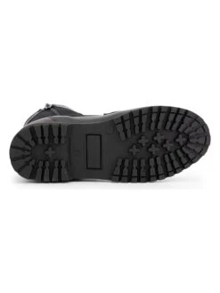 Leren Boots "Ask" Zwart -Gstar Kleding Winkel travelin leren boots ask zwart 5