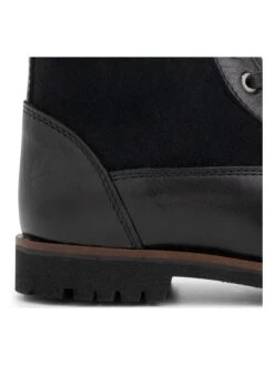 Leren Boots "Ask" Zwart -Gstar Kleding Winkel travelin leren boots ask zwart 6