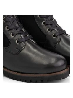 Leren Boots "Ask" Zwart -Gstar Kleding Winkel travelin leren boots ask zwart 7