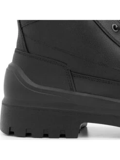 Leren Boots "Canmore" Zwart -Gstar Kleding Winkel travelin leren boots canmore zwart 1